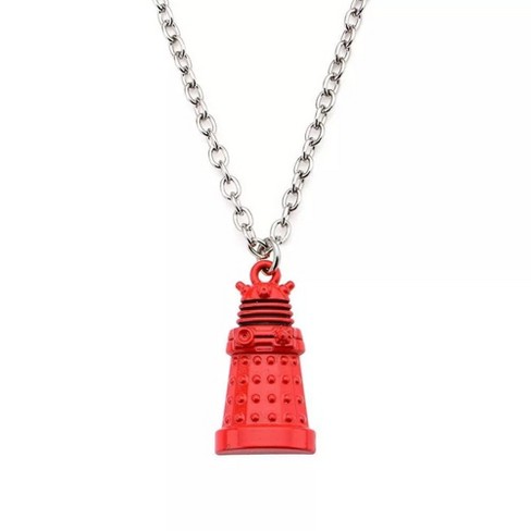 BBC Doctor Who Red Dalek 3D Pendant Necklace - image 1 of 4