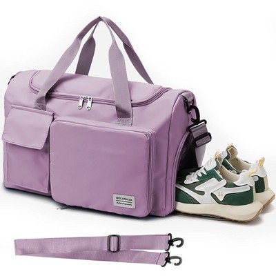 Luupatchy Carry On Weekender Backpack With Shoe Compartment, For Travel, Gym，Fishing, Travel Duffle Bag For Women, Men