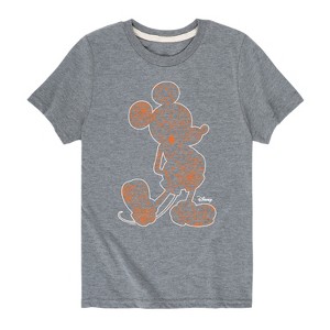 Boys' - Disney - Mickey Silhouette Short Sleeve Graphic T-Shirt - 1 of 4