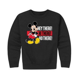 Boys' - Disney - Hey There Hi There Graphic Long Sleeve Fleece Sweatshirt - 1 of 4