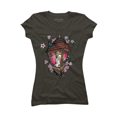 Junior's Design By Humans Beautiful Lantern By Adamzworld T-Shirt