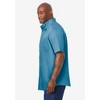 KingSize Short Sleeve Wrinkle Resistant Sport Shirt - 4 of 4