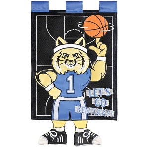 Dicksons Magnolia Garden Outdoor Flag Decoration For Garden, Yard, Or Walkway Standard 13 x 18, Weather Resistant Polyester, Crazy Leg Kentucky Cat - 1 of 1