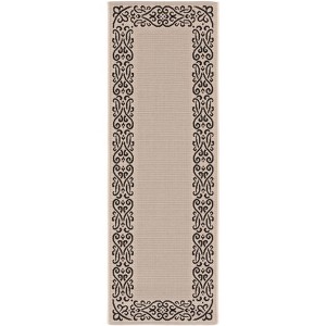 Courtyard CY1588 UV & Stain Resistant Non-Shedding Power Loomed Indoor/Outdoor Rugs - Safavieh - 1 of 4