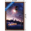 Trends International Marvel Ms. Marvel - Teaser One Sheet Framed Wall Poster Prints - 3 of 4