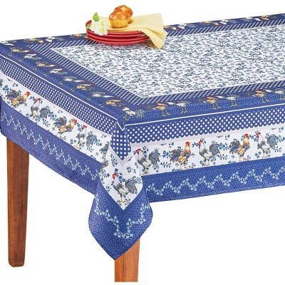 Collections Etc Rooster Country Tablecloth