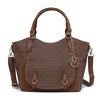 MKF Collection Talula Signature Printed Vegan Leather Women’s Satchel Bag by Mia K - 2 of 4