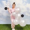 MINNIDIP Balloon Garland 5 Cluster in Bubblegum Transparent - 3 of 4