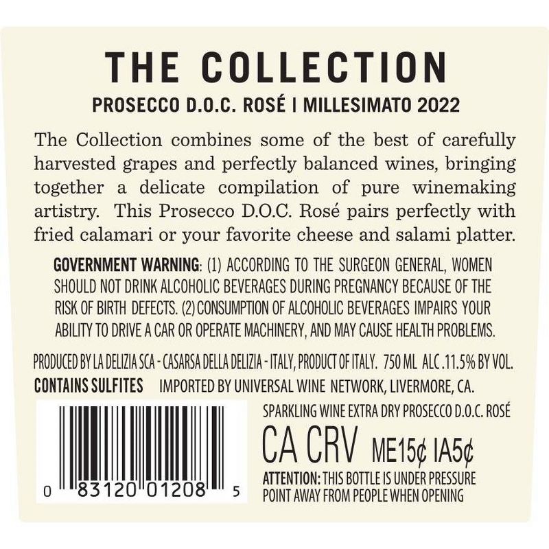 The Collection Prosecco Ros&#233; Wine - 750ml Bottle, 4 of 6