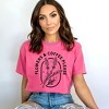 Simply Sage Market Women's Flowers and Coffee Please Short Sleeve Garment Dyed Tee - 2 of 2