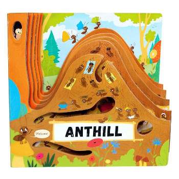 Discovering the Active World of the Anthill - (Peek Inside) by  Petra Bartikova (Board Book)