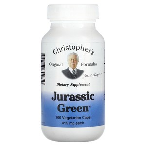 Christopher's Original Formulas Jurassic Green, 415 mg, 100 Vegetarian Caps - 1 of 4
