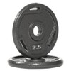 Sapphtopaz Olympic Cast Iron Flat Weight Plates for Barbell, 2-Inch Barbell Plates for Weightlifting and Strength Training in Home & Gym - 2 of 4