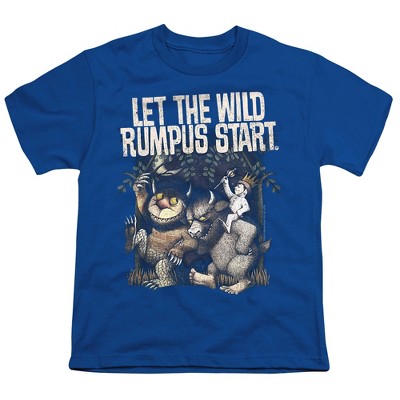 Where The Wild Things Are Monsters & King Max Boy's Navy Crew Neck