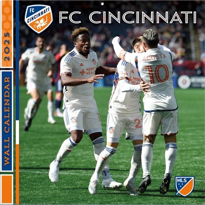 MLS FC Cincinnati 2025 12"x12" Team Wall Calendar