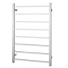 Tangkula Electric Heated Towel Warmer Rack Wall Mounted Drying Rack w/8 Square Bars - 3 of 4