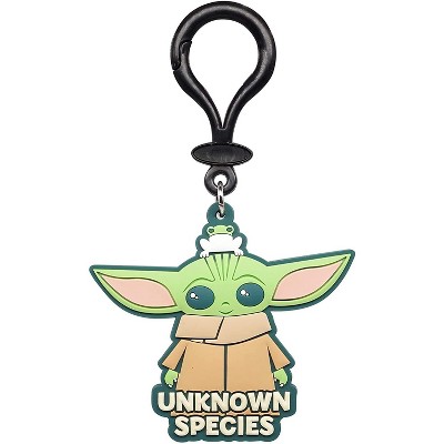 Monogram International Inc. Star Wars The Mandalorian Soft Touch PVC Bag Clip | The Child Unknown Species