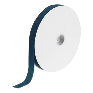 Unique Bargains Soft Single Face Spool Silky Velvet Ribbon for Bouquets DIY Crafts - 1 of 3