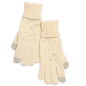 Shiraleah Pearl Touchscreen Gloves - 1 of 4