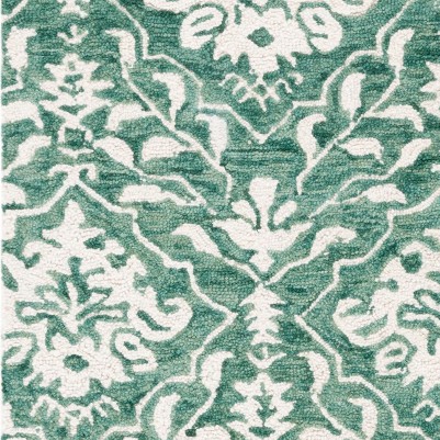 dark green/ivory