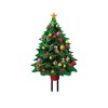 Briarwood Lane Decorated Christmas Tree Metal Yard Art 28.5x15.25 For Christmas Metal Art - 3 of 3