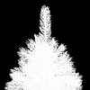 vidaXL Christmas Tree White PE (Polyethylene), steel, plastic Large - 4 of 4