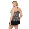 Aqua Green, Women's Y-Back Tankini - 2 of 3
