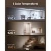 EZVALO 11.8in Motion Sensor Under Cabinet Lights 98-LED Energy Efficient, Set of 2 - 4 of 4