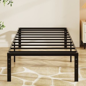 Karl Home 14 inch Height Twin Size Bed Frames Heavy Duty, Metal Platform Bed No Box Spring Needed - 1 of 4