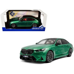 2025 BMW M5 Isle of Man Green Metallic 1/18 Diecast Model Car by