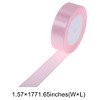 Unique Bargains Ribbons for Crafts Satin Multipurpose for Gift Wedding & Hair Accessories Polyester 866.14x0.98inch 1 Pc - 3 of 4