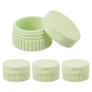 Unique Bargains Silicone Cream Leakproof Travel Decorative Jars 0.68oz 4 Pcs - 1 of 4