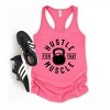Simply Sage Market Women's Hustle Kettleball Racerback Tank - 3 of 4