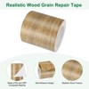 Unique Bargains Self Adhesive Realistic Wood Grain Durable Multi Use Masking Tape 1 Pc - 2 of 4
