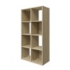 Homez 46.46 in. Tall Wood 4-Shelf Etagere Bookcase - 2 of 4