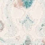 turquoise/ivory