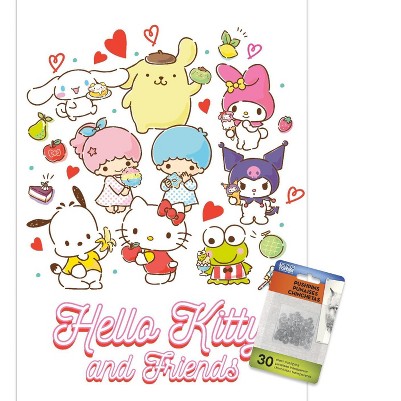 clear push pins bundle