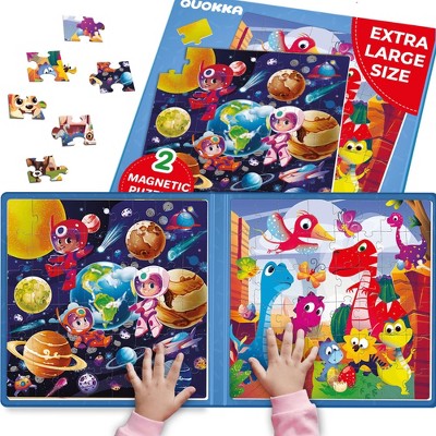 QUOKKA Magnetic Book Puzzles 48 Pieces