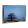 Stupell Industries Blue Silence Landscape Floating Frame Canvas Art - 2 of 4