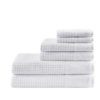 Adrien Super Soft 6 Piece Cotton Towel Set Silver