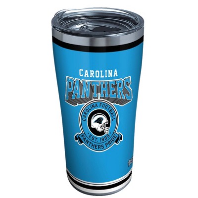 NFL Carolina Panthers 20oz Vintage Stainless Tumbler