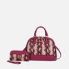 MKF Collection Frida Women’s Functional Vegan Leather Satchel Bag and Wallet by Mia K - 2 of 4