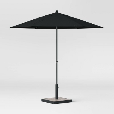 Round Patio Umbrella with Push-Up Lift - Room Essentials™