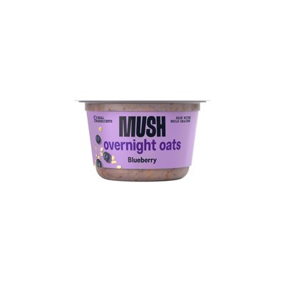 MUSH Blueberry Ready to Eat Gluten Free Vegan Oats - 5oz