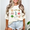 Simply Sage Market Women's New York Travel Collage Short Sleeve Garment Dyed Tee - 2 of 4