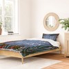 Joy Laforme Christmas Merry Merry Wreath Duvet Cover + Pillow Sham(s) - Deny Designs - 2 of 4