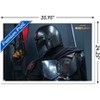 Trends International Star Wars: The Mandalorian Season 2 - Fight Framed Wall Poster Prints - 3 of 4