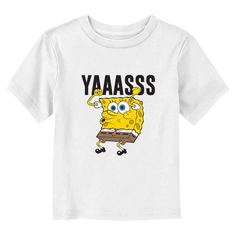 SpongeBob SquarePants Excited Sponge T-Shirt, 1 of 4