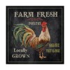 Trademark Fine Art -Jean Plout 'Farm Fresh Rooster' Canvas Art - 2 of 3