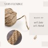 Evideco French Home Goods Elegant Rope Curtain Tie Backs - Decorative Holdbacks for Drapes and Curtains - 4 of 4
